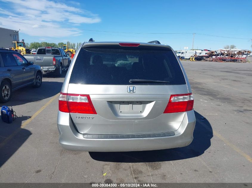 2007 Honda Odyssey Ex-L VIN: 5FNRL38757B144348 Lot: 39384300