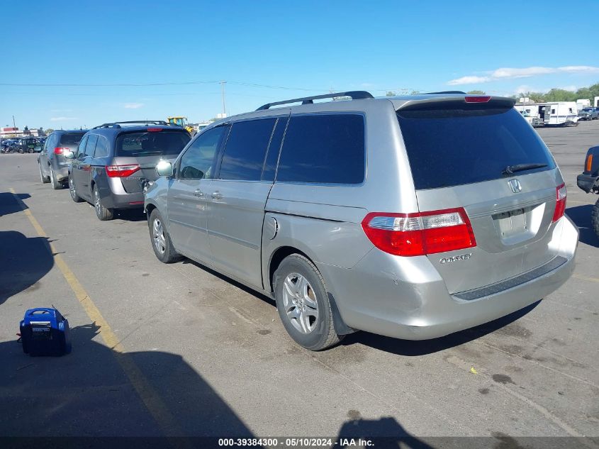 2007 Honda Odyssey Ex-L VIN: 5FNRL38757B144348 Lot: 39384300