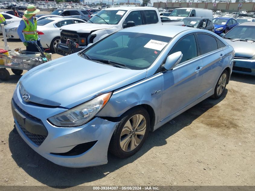 2013 Hyundai Sonata Hybrid Limited VIN: KMHEC4A44DA079495 Lot: 39384307