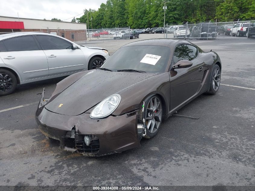 2008 Porsche Cayman S VIN: WP0AB29838U781345 Lot: 39384308