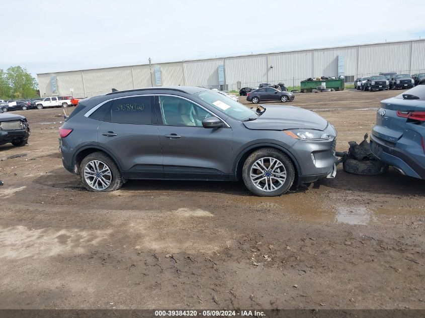 2021 Ford Escape Sel Hybrid VIN: 1FMCU9CZ6MUA83847 Lot: 39384320