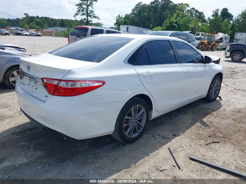 2016 Toyota Camry Se VIN: 4T1BF1FK2GU583398 Lot: 39384336