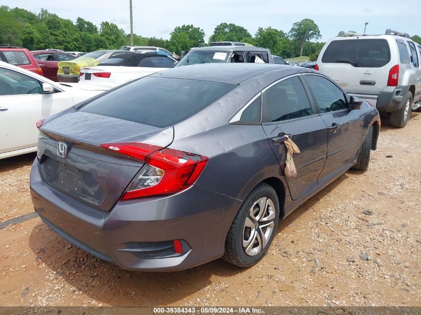 2016 Honda Civic Lx VIN: 19XFC2F57GE092242 Lot: 39384343