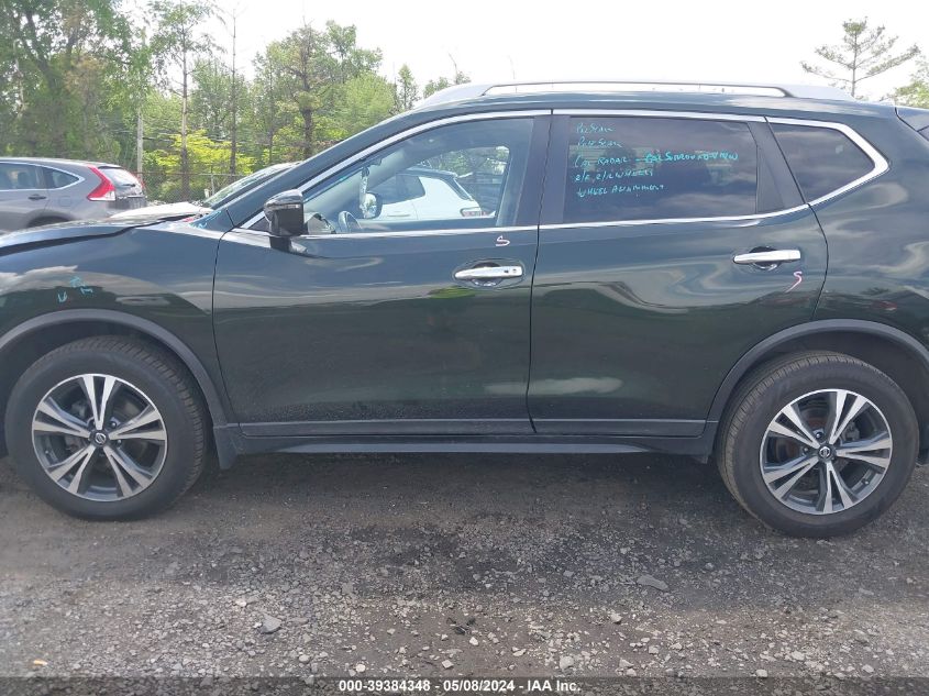 2019 Nissan Rogue Sv VIN: 5N1AT2MV6KC716007 Lot: 39384348