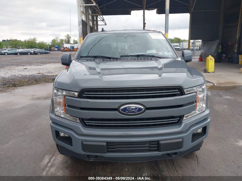 2020 Ford F-150 Lariat VIN: 1FTEW1E54LKD30618 Lot: 39384349