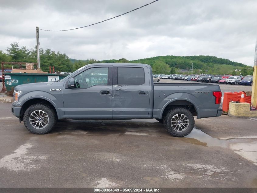 2020 Ford F-150 Lariat VIN: 1FTEW1E54LKD30618 Lot: 39384349