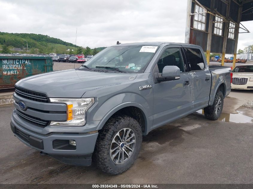 2020 Ford F-150 Lariat VIN: 1FTEW1E54LKD30618 Lot: 39384349