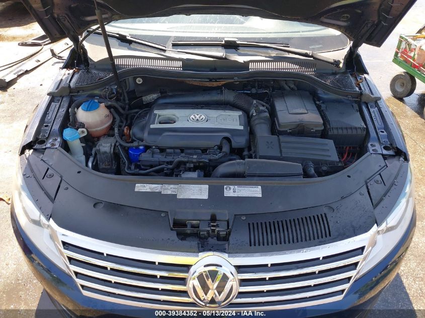 2013 Volkswagen Cc 2.0T Sport Plus VIN: WVWBP7AN6DE501510 Lot: 39384352