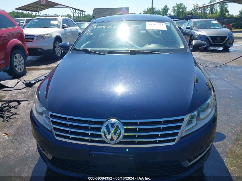 2013 Volkswagen Cc 2.0T Sport Plus VIN: WVWBP7AN6DE501510 Lot: 39384352
