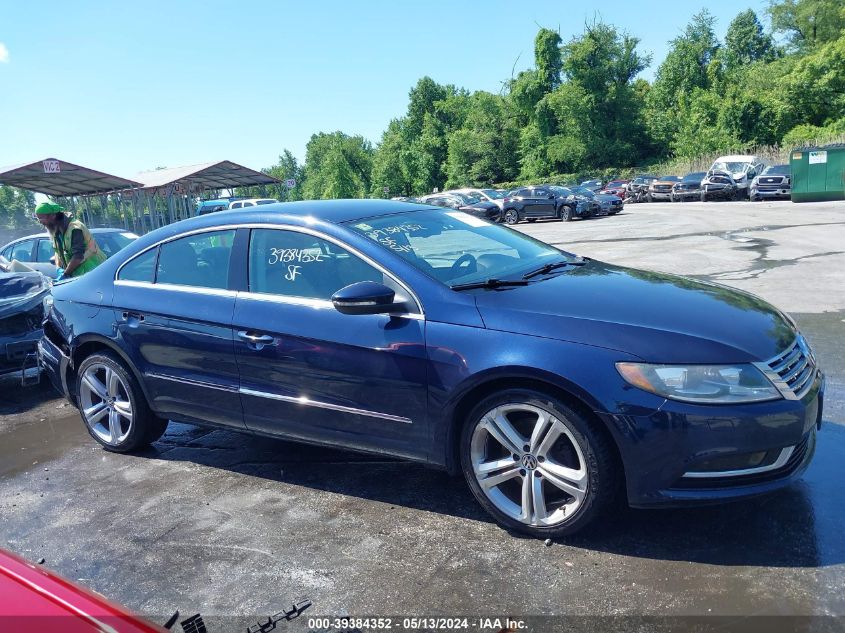 2013 Volkswagen Cc 2.0T Sport Plus VIN: WVWBP7AN6DE501510 Lot: 39384352