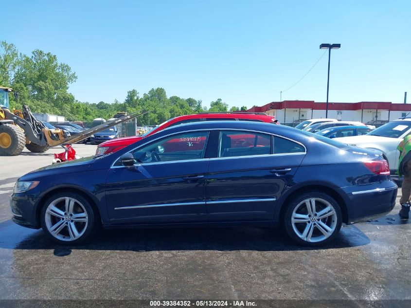 2013 Volkswagen Cc 2.0T Sport Plus VIN: WVWBP7AN6DE501510 Lot: 39384352