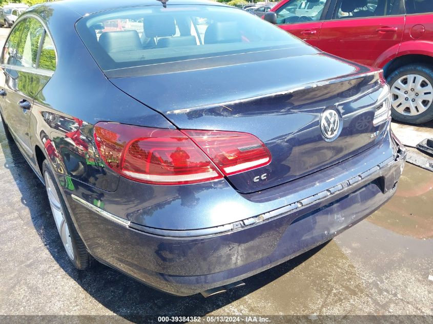 2013 Volkswagen Cc 2.0T Sport Plus VIN: WVWBP7AN6DE501510 Lot: 39384352