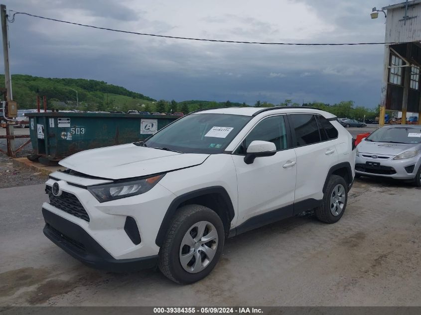 2020 Toyota Rav4 Le VIN: 2T3G1RFV6LC104593 Lot: 39384355