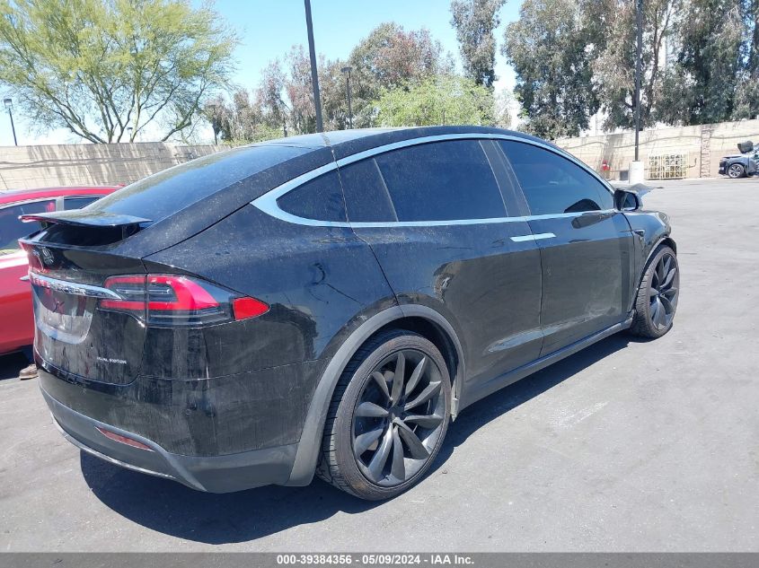 2020 Tesla Model X Long Range Dual Motor All-Wheel Drive/Long Range Plus Dual Motor All-Wheel Drive VIN: 5YJXCBE25LF272352 Lot: 39384356