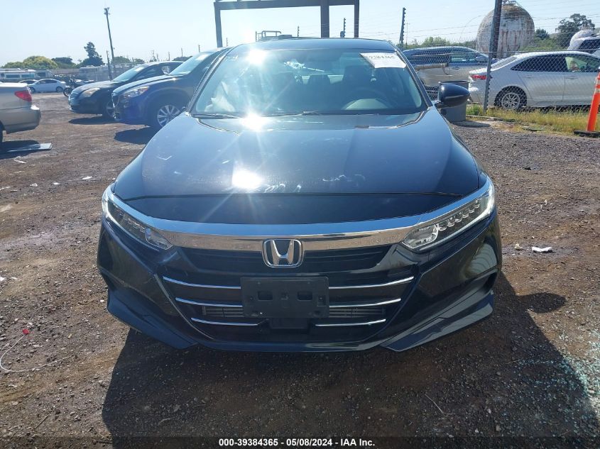 2022 Honda Accord Lx VIN: 1HGCV1F12NA040989 Lot: 39384365