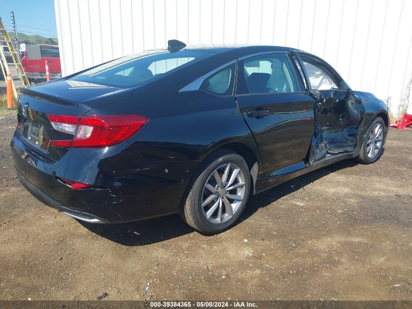 2022 Honda Accord Lx VIN: 1HGCV1F12NA040989 Lot: 39384365