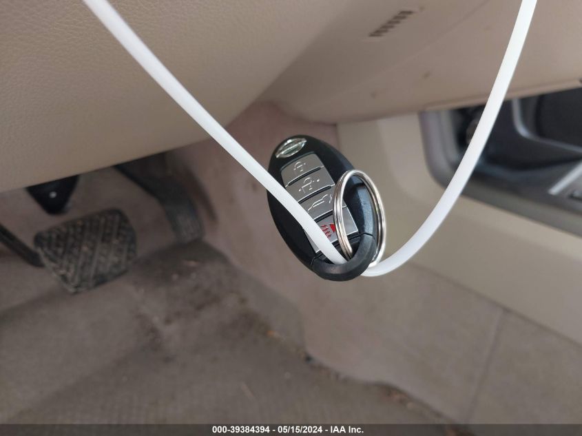 2012 Nissan Murano Sl VIN: JN8AZ1MU9CW109110 Lot: 39384394