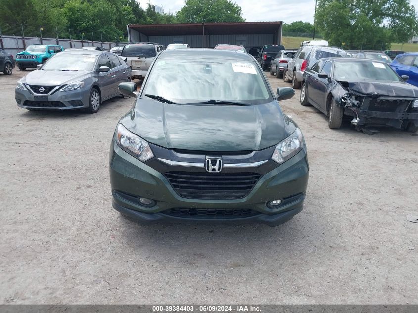 2016 Honda Hr-V Ex VIN: 3CZRU6H5XGM763336 Lot: 39384403