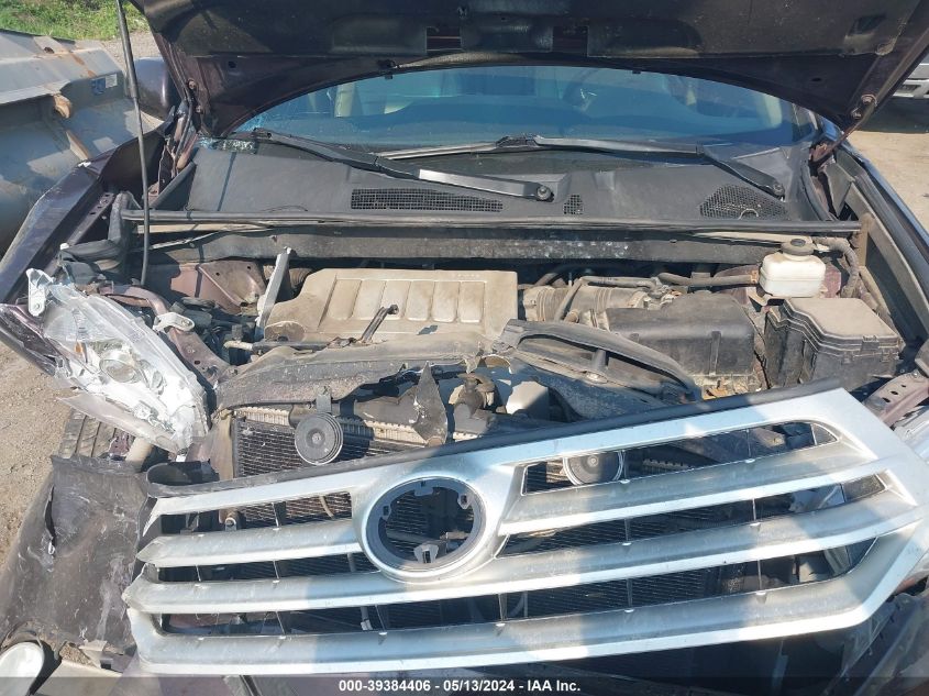 2012 Toyota Highlander Limited V6 VIN: 5TDDK3EHXCS123852 Lot: 39384406