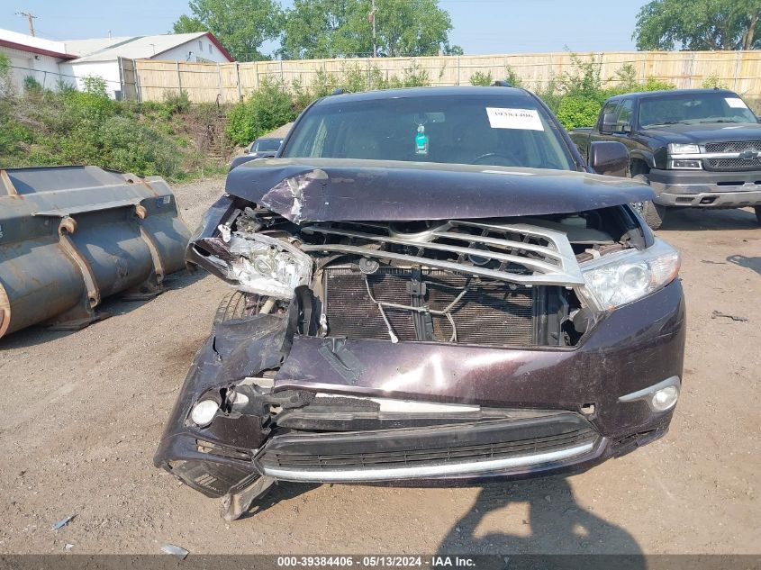 2012 Toyota Highlander Limited V6 VIN: 5TDDK3EHXCS123852 Lot: 39384406