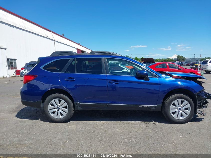 2017 Subaru Outback 2.5I Premium VIN: 4S4BSACC6H3320542 Lot: 39384411