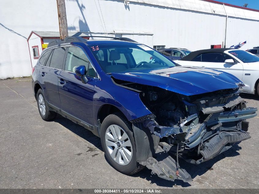 2017 Subaru Outback 2.5I Premium VIN: 4S4BSACC6H3320542 Lot: 39384411