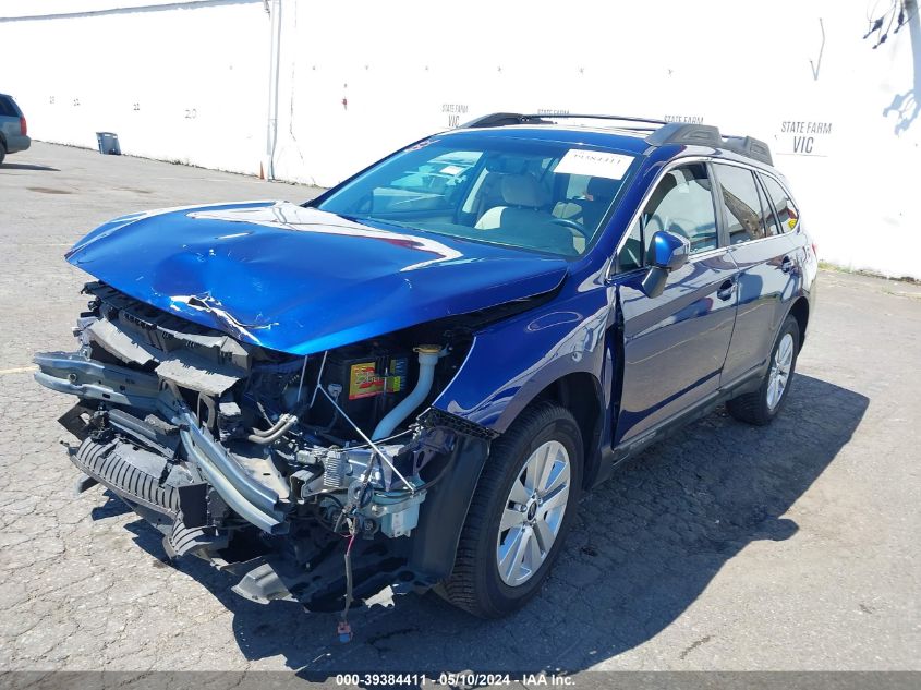 2017 Subaru Outback 2.5I Premium VIN: 4S4BSACC6H3320542 Lot: 39384411