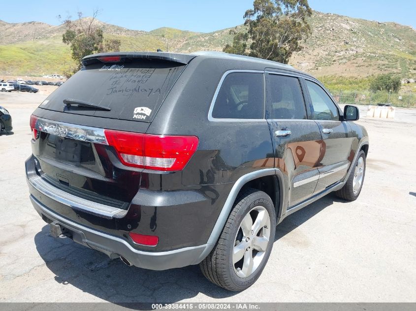 2013 Jeep Grand Cherokee Overland VIN: 1C4RJECT8DC546444 Lot: 39384415