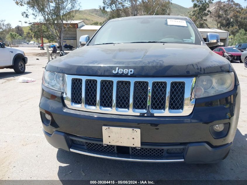 2013 Jeep Grand Cherokee Overland VIN: 1C4RJECT8DC546444 Lot: 39384415