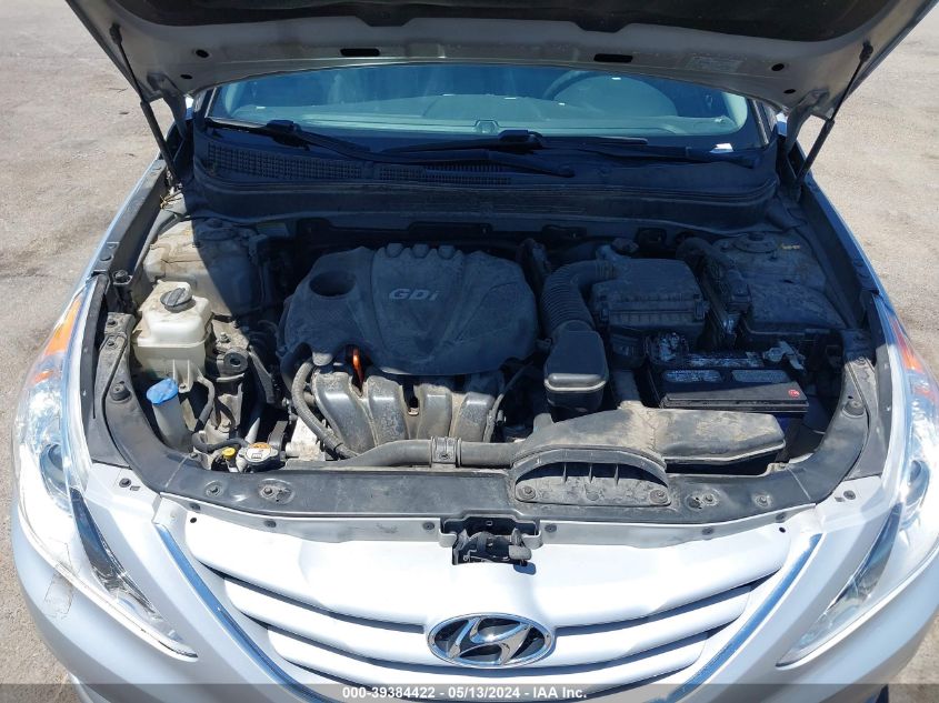 2013 Hyundai Sonata Gls VIN: 5NPEB4AC9DH753826 Lot: 39384422