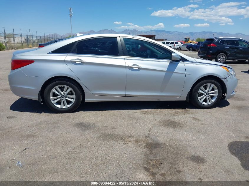 2013 Hyundai Sonata Gls VIN: 5NPEB4AC9DH753826 Lot: 39384422