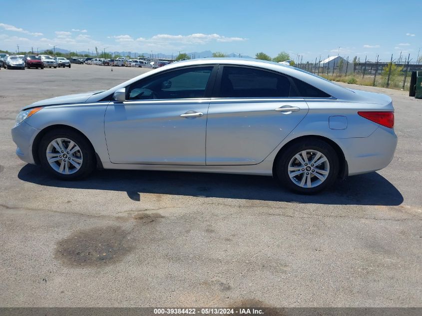 2013 Hyundai Sonata Gls VIN: 5NPEB4AC9DH753826 Lot: 39384422