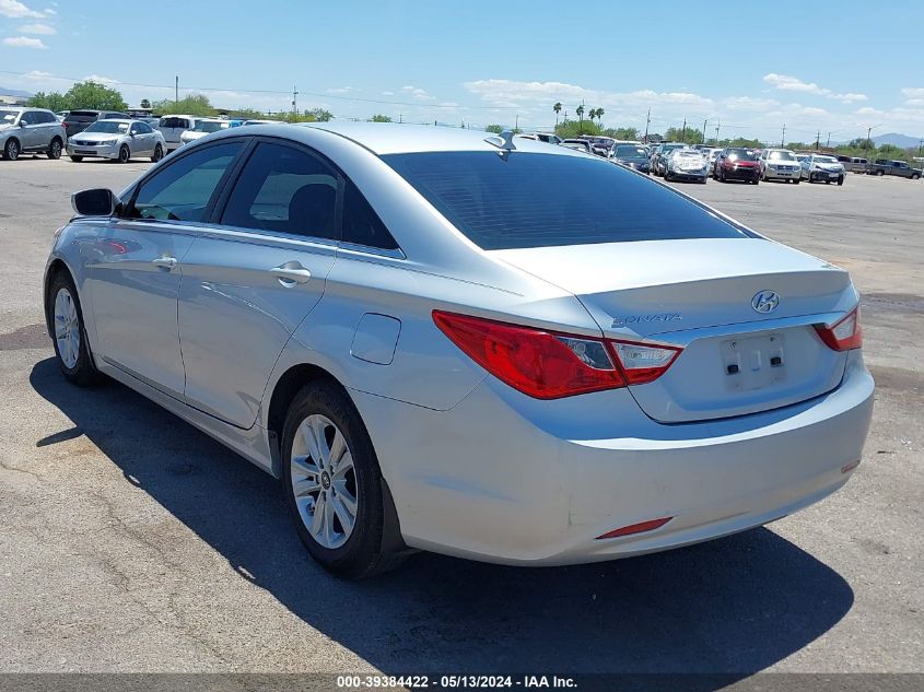 2013 Hyundai Sonata Gls VIN: 5NPEB4AC9DH753826 Lot: 39384422