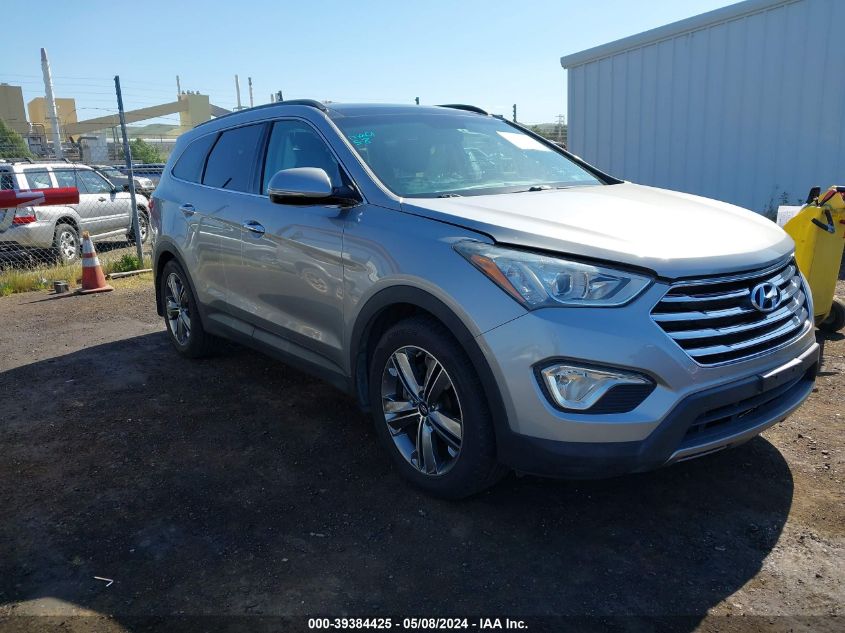 2014 Hyundai Santa Fe Limited VIN: KM8SR4HF9EU071787 Lot: 39384425