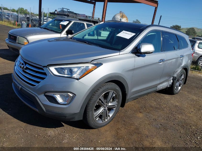 2014 Hyundai Santa Fe Limited VIN: KM8SR4HF9EU071787 Lot: 39384425