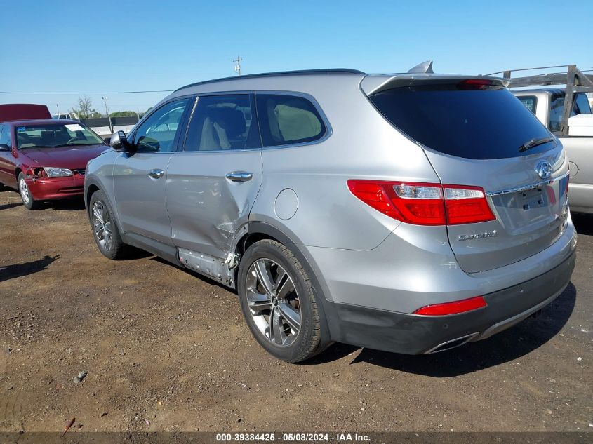 2014 Hyundai Santa Fe Limited VIN: KM8SR4HF9EU071787 Lot: 39384425