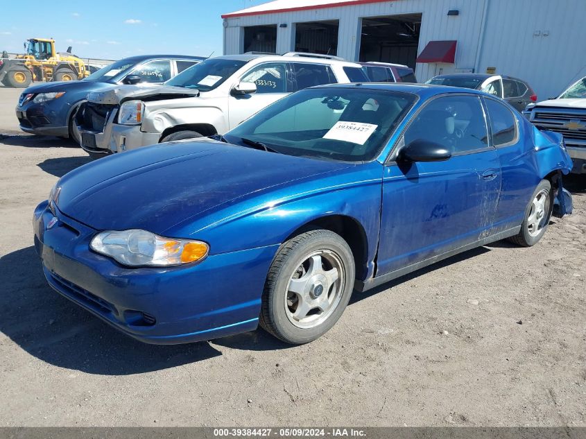 2005 Chevrolet Monte Carlo Ls VIN: 2G1WW12E259253026 Lot: 39384427