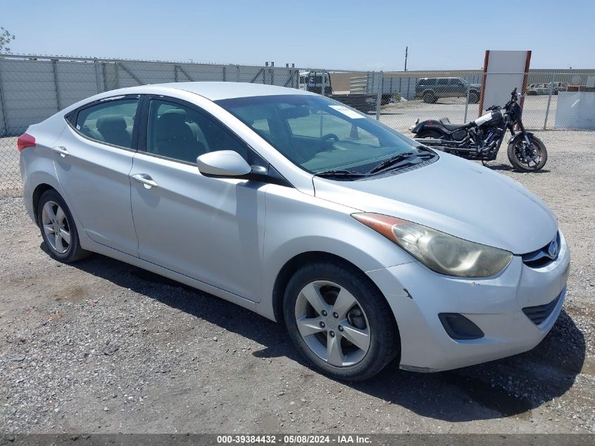 2013 Hyundai Elantra Gls VIN: KMHDH4AE7DU812398 Lot: 39384432