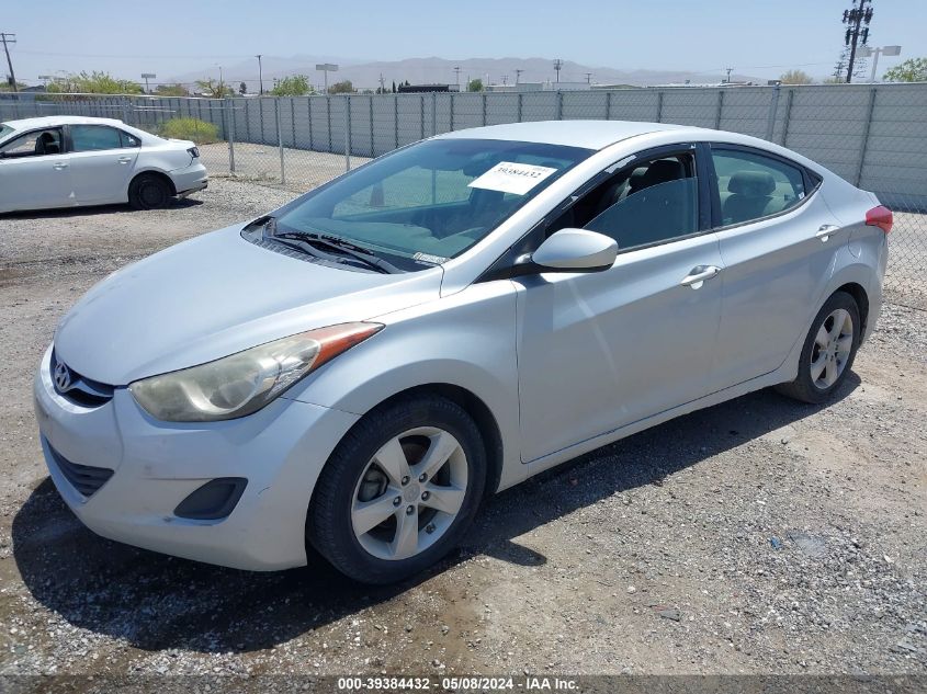 2013 Hyundai Elantra Gls VIN: KMHDH4AE7DU812398 Lot: 39384432