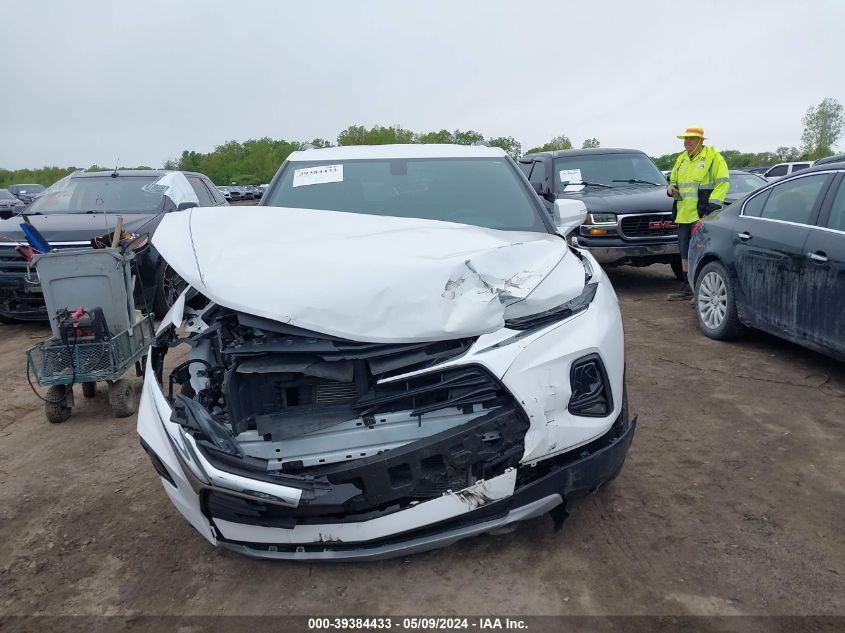 2020 Chevrolet Blazer Fwd 2Lt VIN: 3GNKBCRSXLS666389 Lot: 39384433