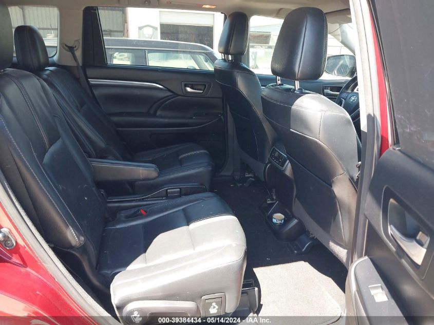 2017 Toyota Highlander Se/Xle VIN: 5TDJZRFH2HS448969 Lot: 39384434