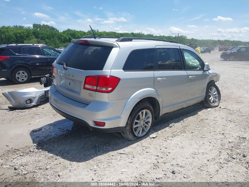 2014 Dodge Journey Sxt VIN: 3C4PDCBG1ET108197 Lot: 39384442