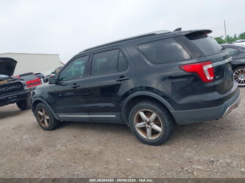 2017 Ford Explorer Xlt VIN: 1FM5K8DH5HGC24278 Lot: 39384450