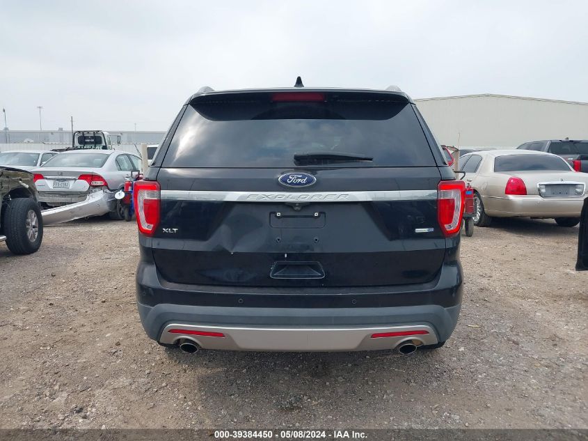 2017 Ford Explorer Xlt VIN: 1FM5K8DH5HGC24278 Lot: 39384450