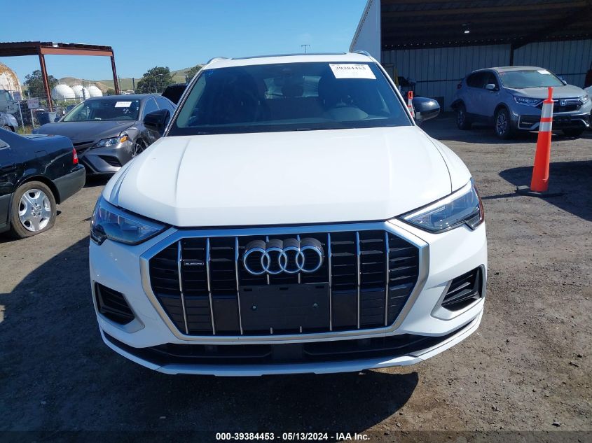 2021 Audi Q3 Premium 40 Tfsi Quattro Tiptronic VIN: WA1AUCF39M1063572 Lot: 39384453