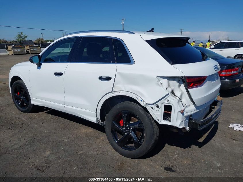 2021 Audi Q3 Premium 40 Tfsi Quattro Tiptronic VIN: WA1AUCF39M1063572 Lot: 39384453