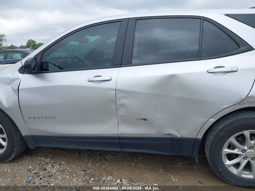 2020 Chevrolet Equinox Fwd Ls VIN: 3GNAXHEV7LS628886 Lot: 39384465