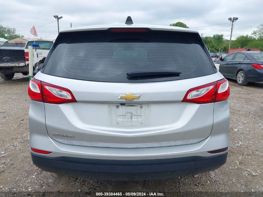 2020 Chevrolet Equinox Fwd Ls VIN: 3GNAXHEV7LS628886 Lot: 39384465