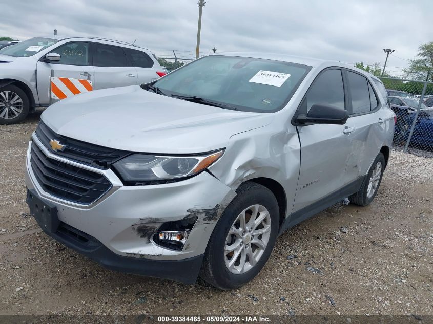 2020 Chevrolet Equinox Fwd Ls VIN: 3GNAXHEV7LS628886 Lot: 39384465