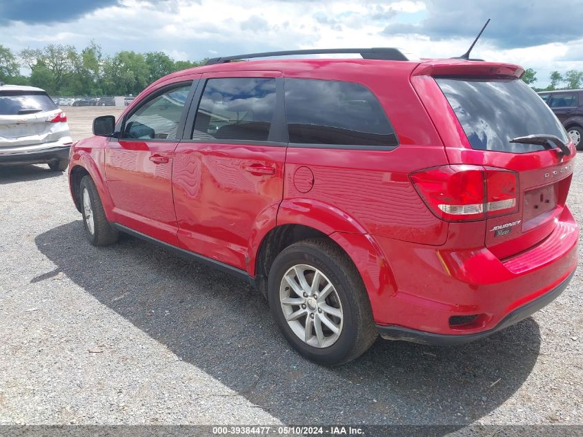 2017 Dodge Journey Sxt VIN: 3C4PDCBB4HT599793 Lot: 39384477